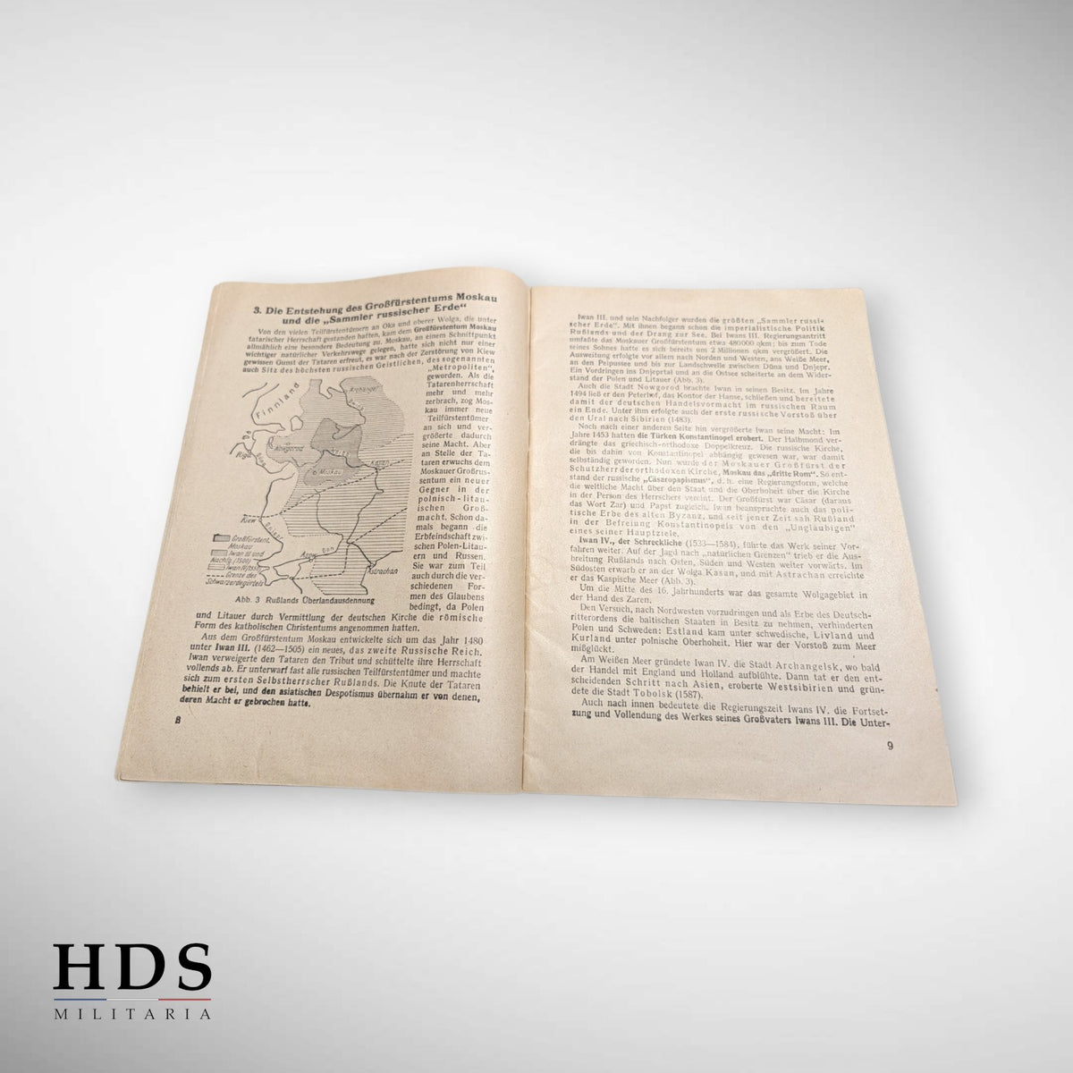Livret d'instruction Allemand ww2 spécial front de l'Est