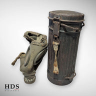 Masque à gaz allemand ww2 sans cartouche nominatif