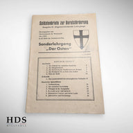 Livret d'instruction Allemand ww2 spécial front de l'Est