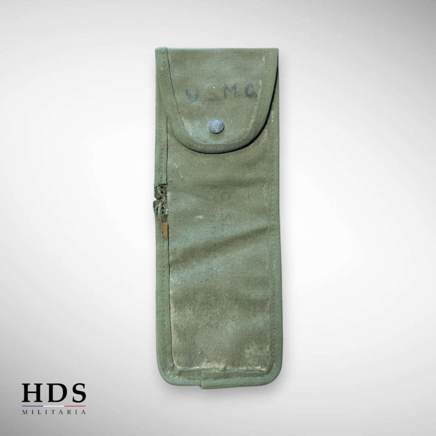 Lot gourde US ww2 + Pochette gamelle + housse nettoyage