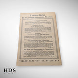 Livret de propagande Allemand ww2 canal de Suez 1941
