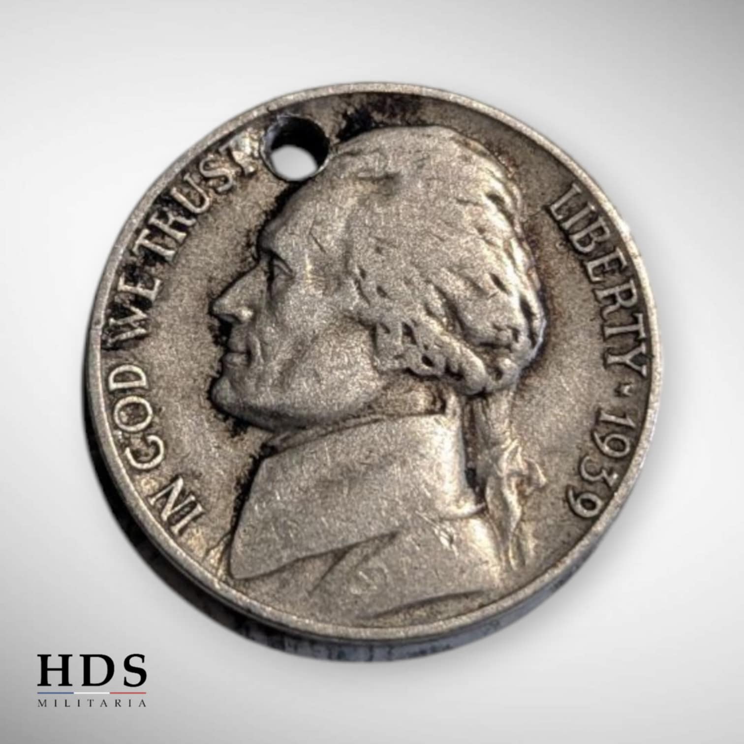 Agenda US ww2 1945 + Monnaie pendentif