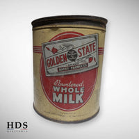 Boîte de lait en poudre US ww2 Golden State