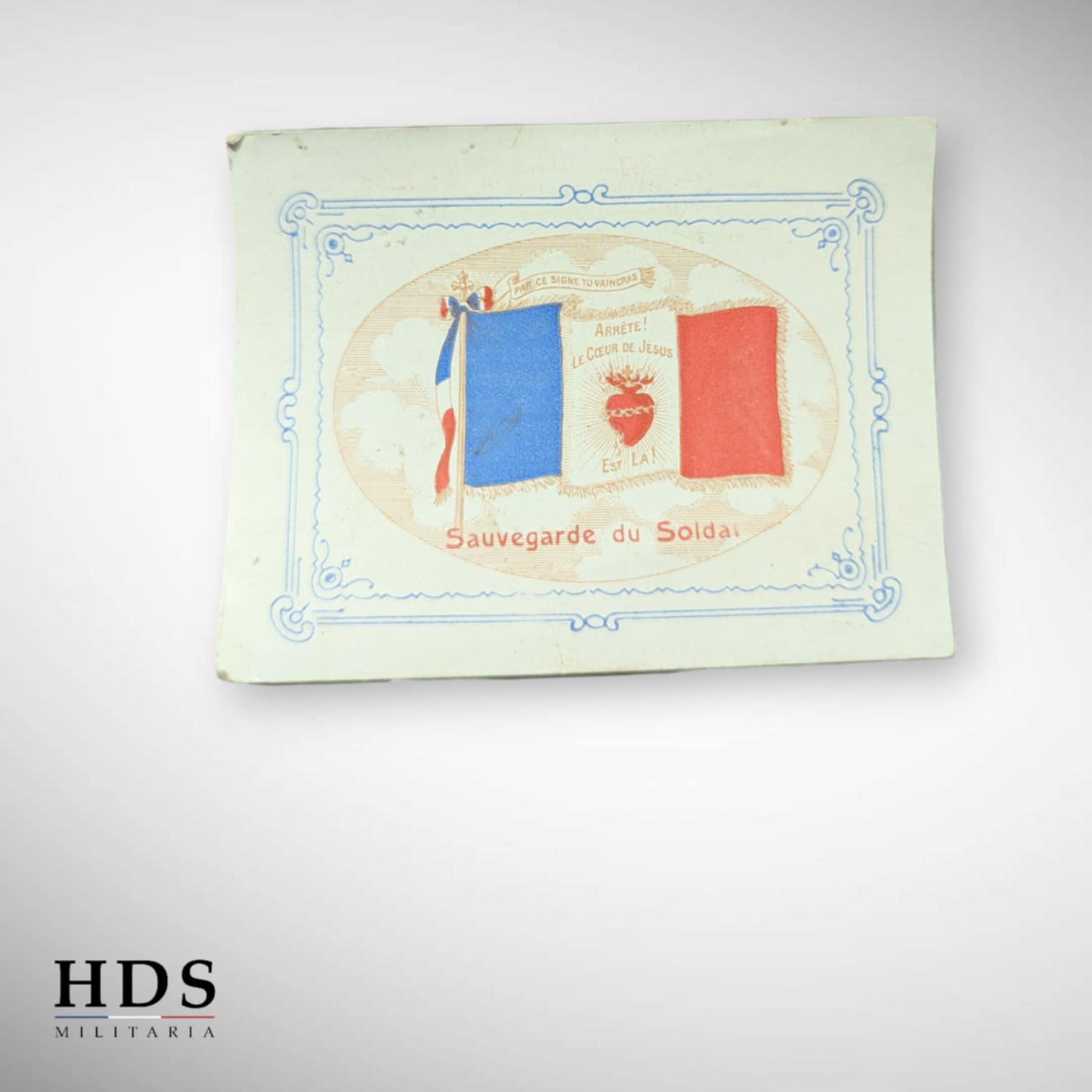Porte bonheur Français ww1 Cœur sacré de Jésus