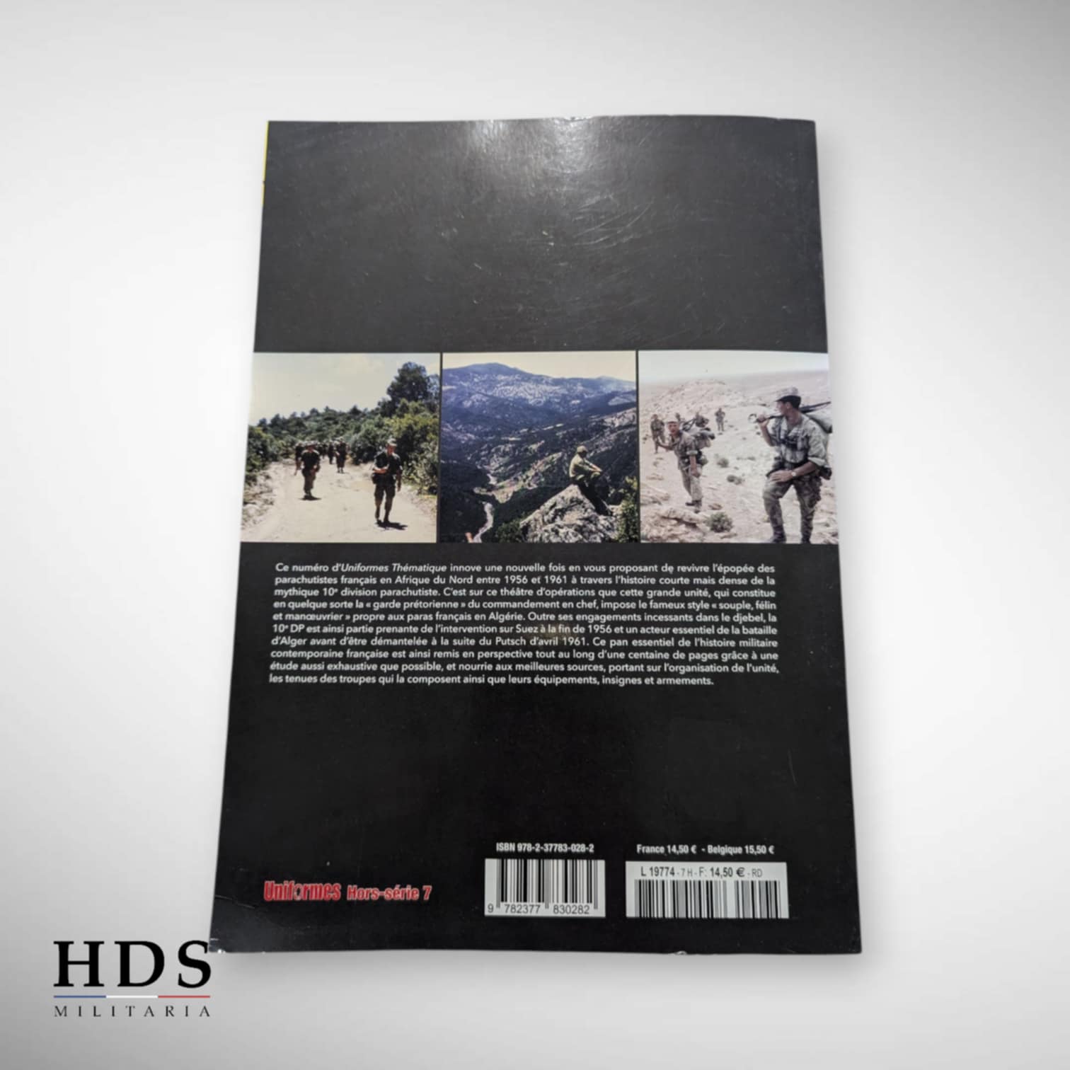 Uniformes #7 La 10e Division Parachutiste paras en Algérie 1956-1961