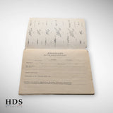 Livret de recrutement LuftWaffe allemand ww2
