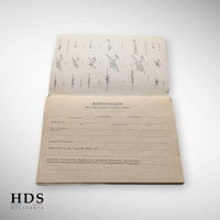 Livret de recrutement LuftWaffe allemand ww2