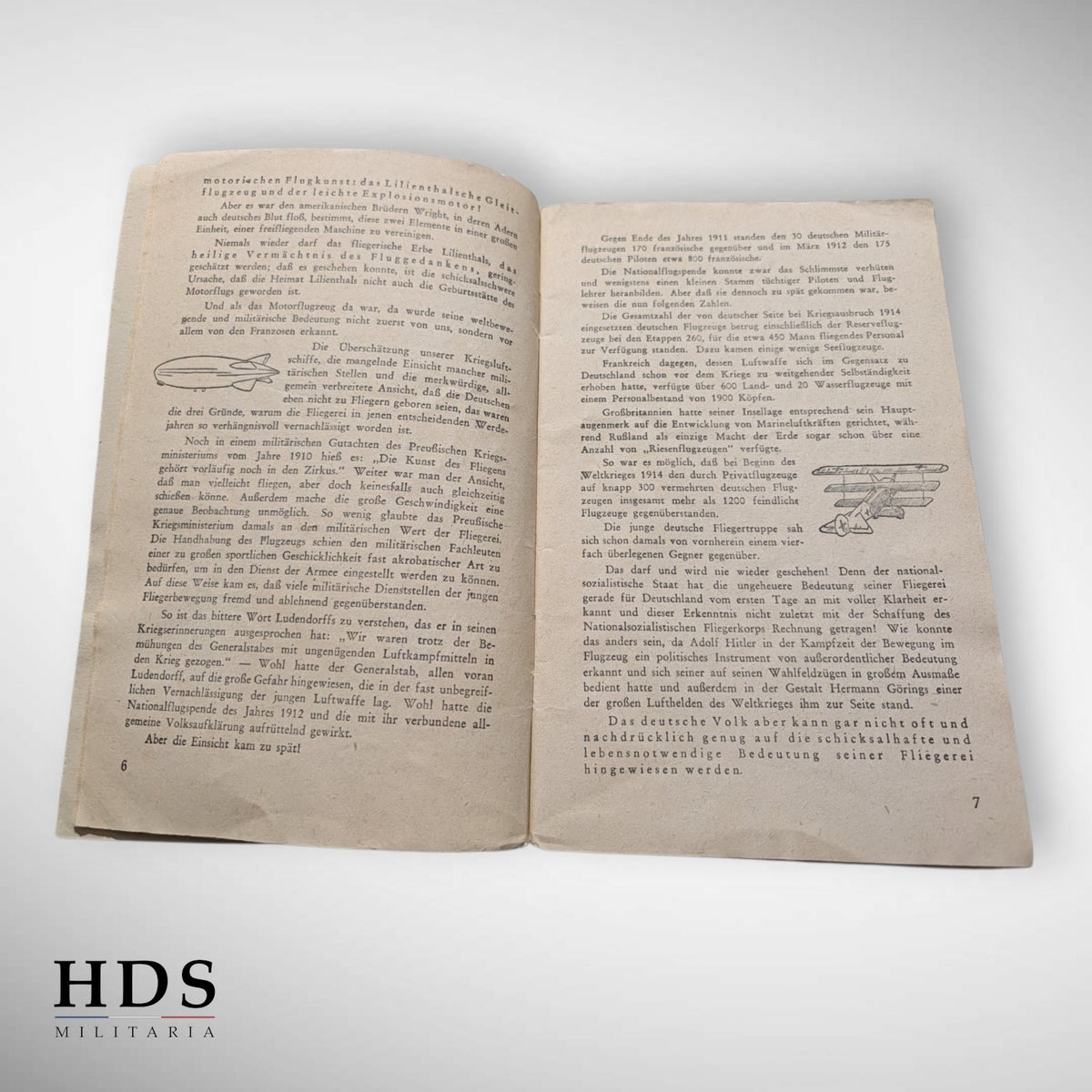 Livret de recrutement LuftWaffe allemand ww2