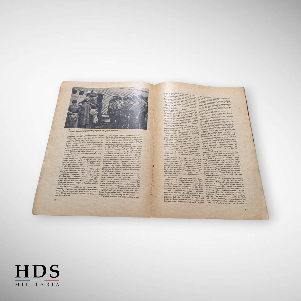 Livret propagande Allemand ww2 le Führer, sa vie, son œuvre