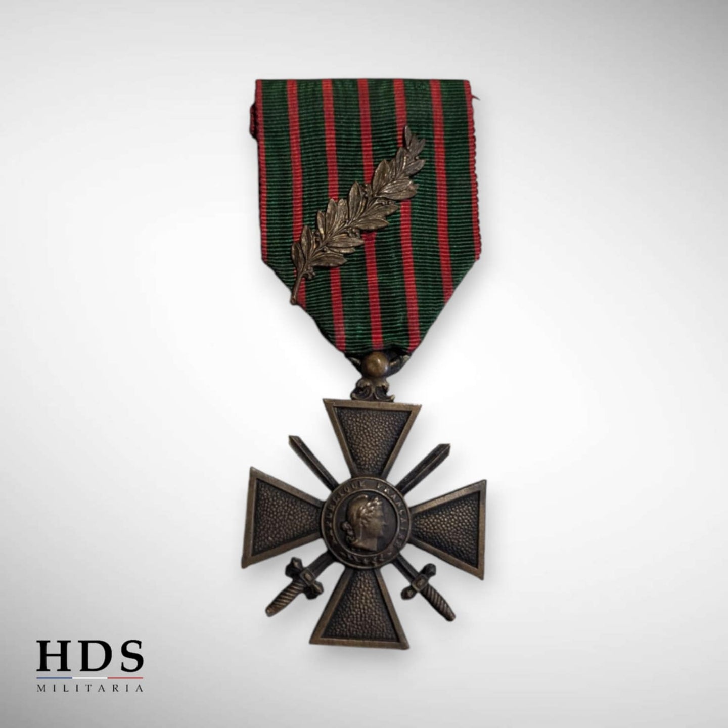 Médaille Croix de Guerre 1914 - 1918 avec palme