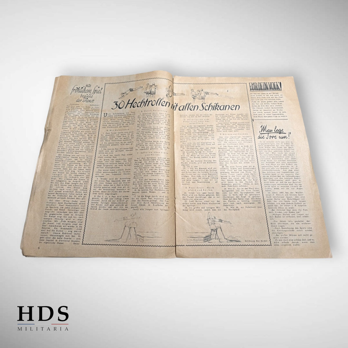 Revue sport et jeunesse Allemand ww2 1944
