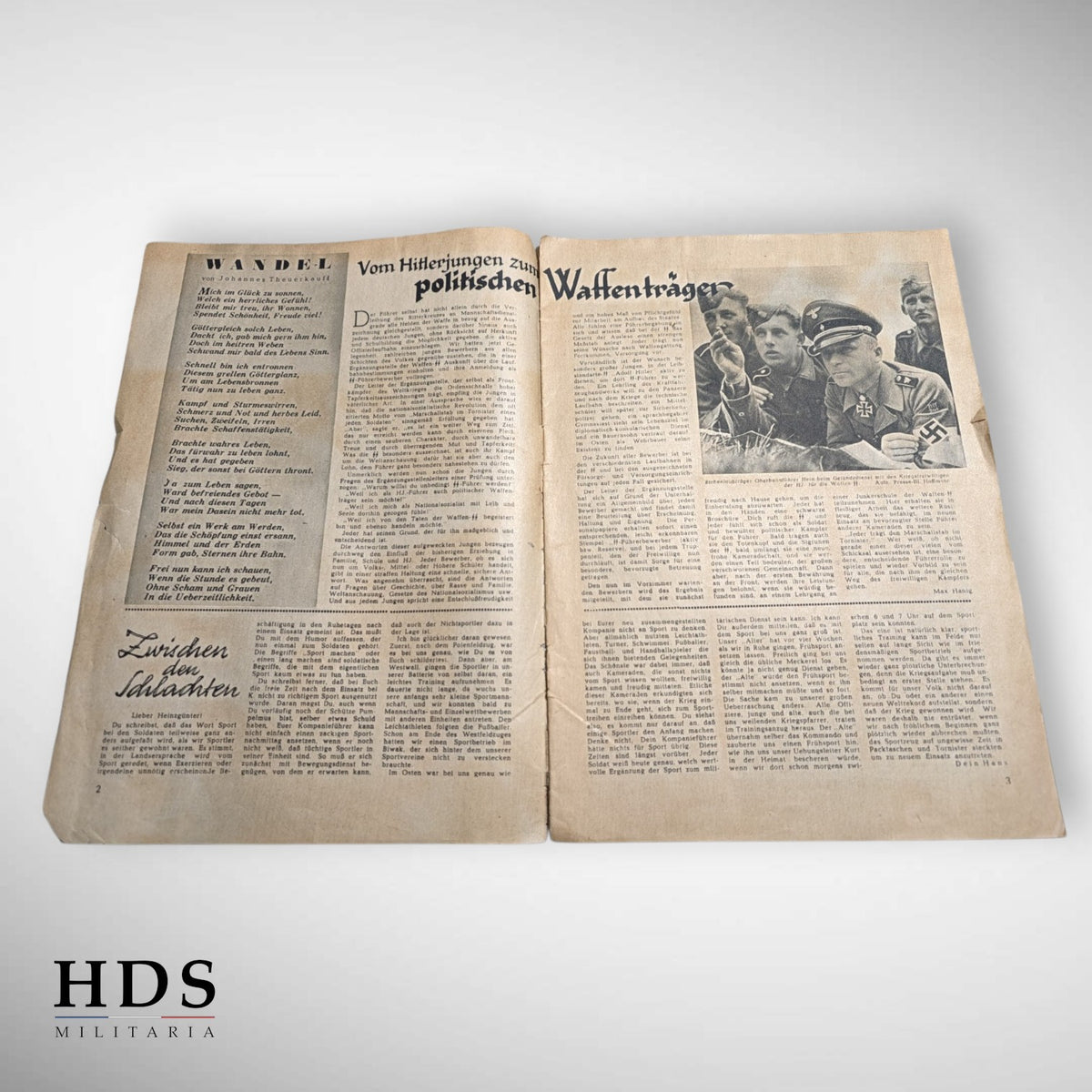 Revue sport et jeunesse Allemand ww2 1944