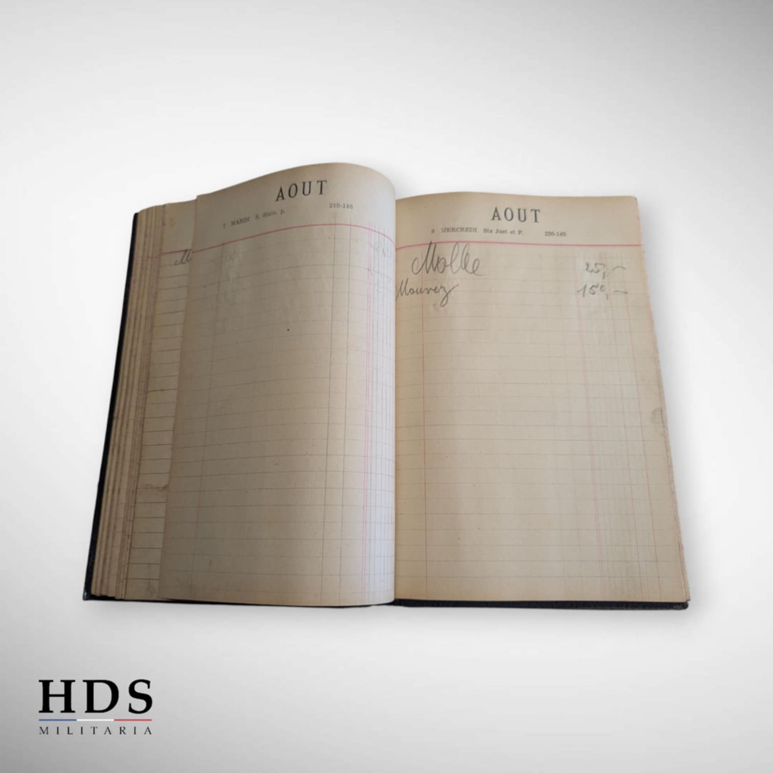 Agenda 1945 France 40 ww2
