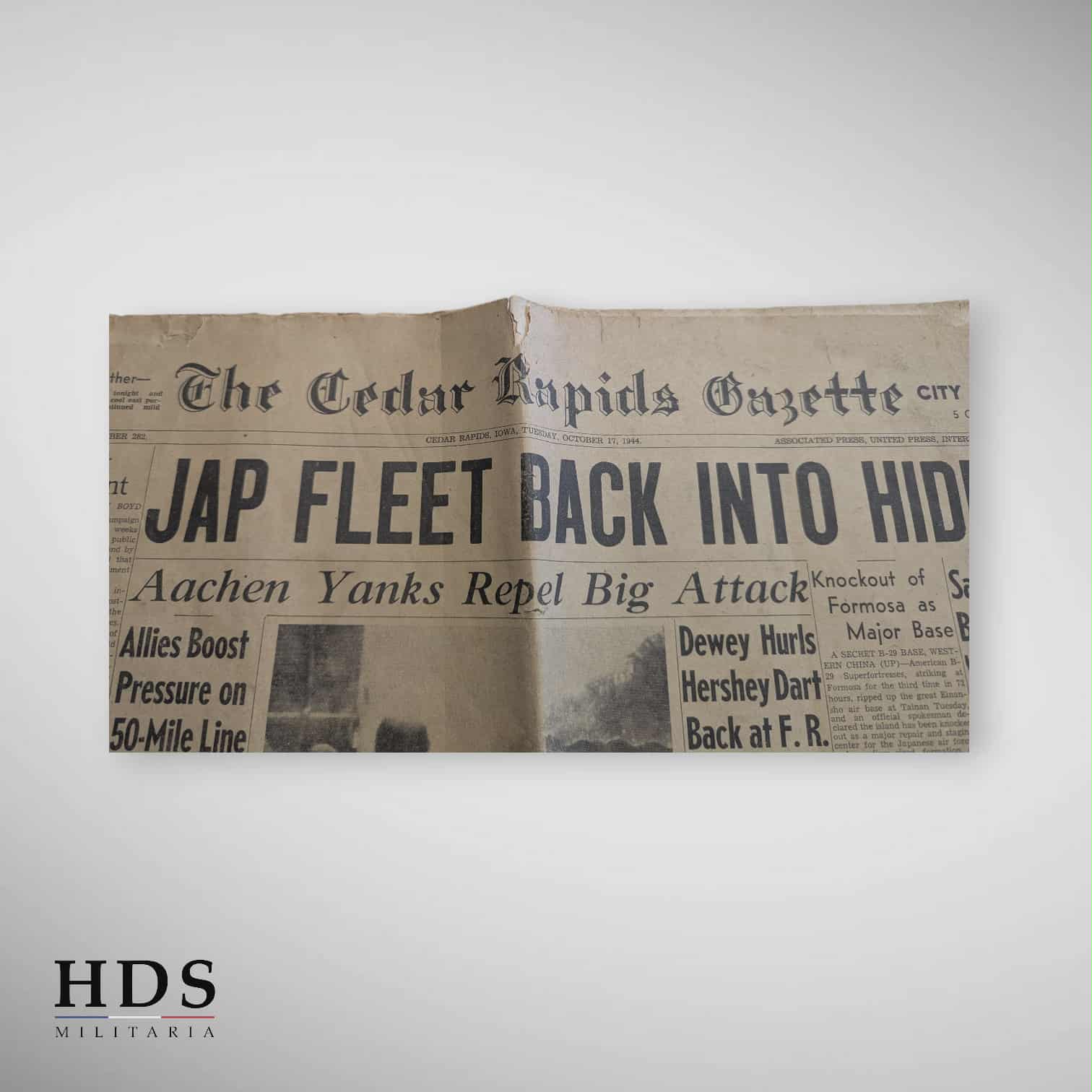 Journal US ww2 Jap Fleet Octobre 1944