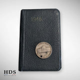 Agenda US ww2 1945 + Monnaie pendentif