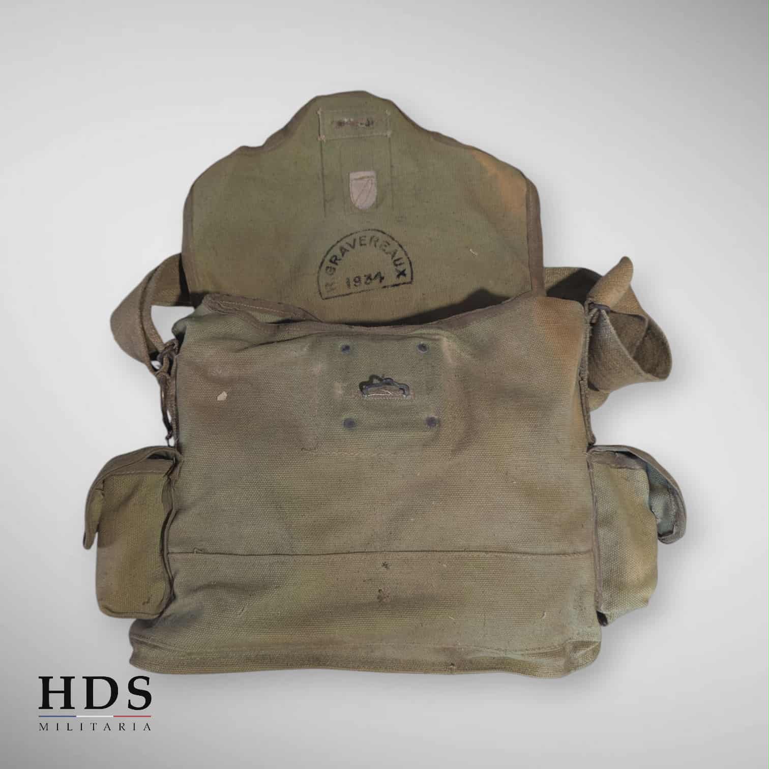Masque à gaz Français ww2 ANP31 Artillerie