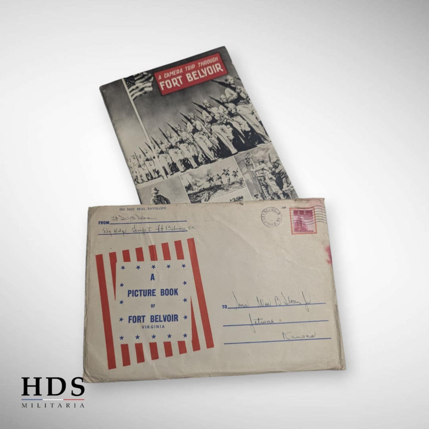 Livre photo Fort Belvoir Virginie US ww2
