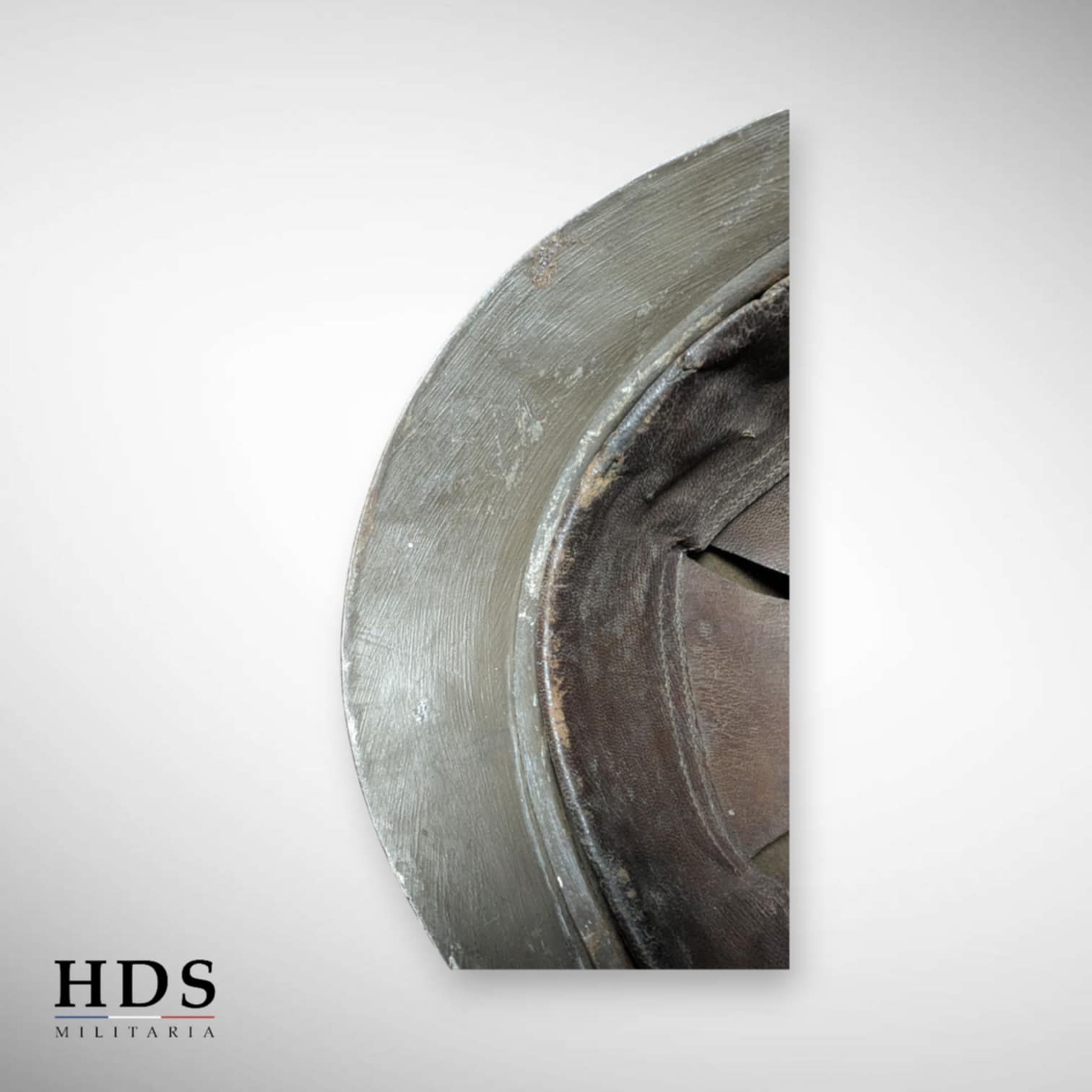 Casque Adrian m15 Infanterie France 40 ww2
