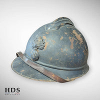 Casque Adrian m15 Infanterie ww1 nominatif