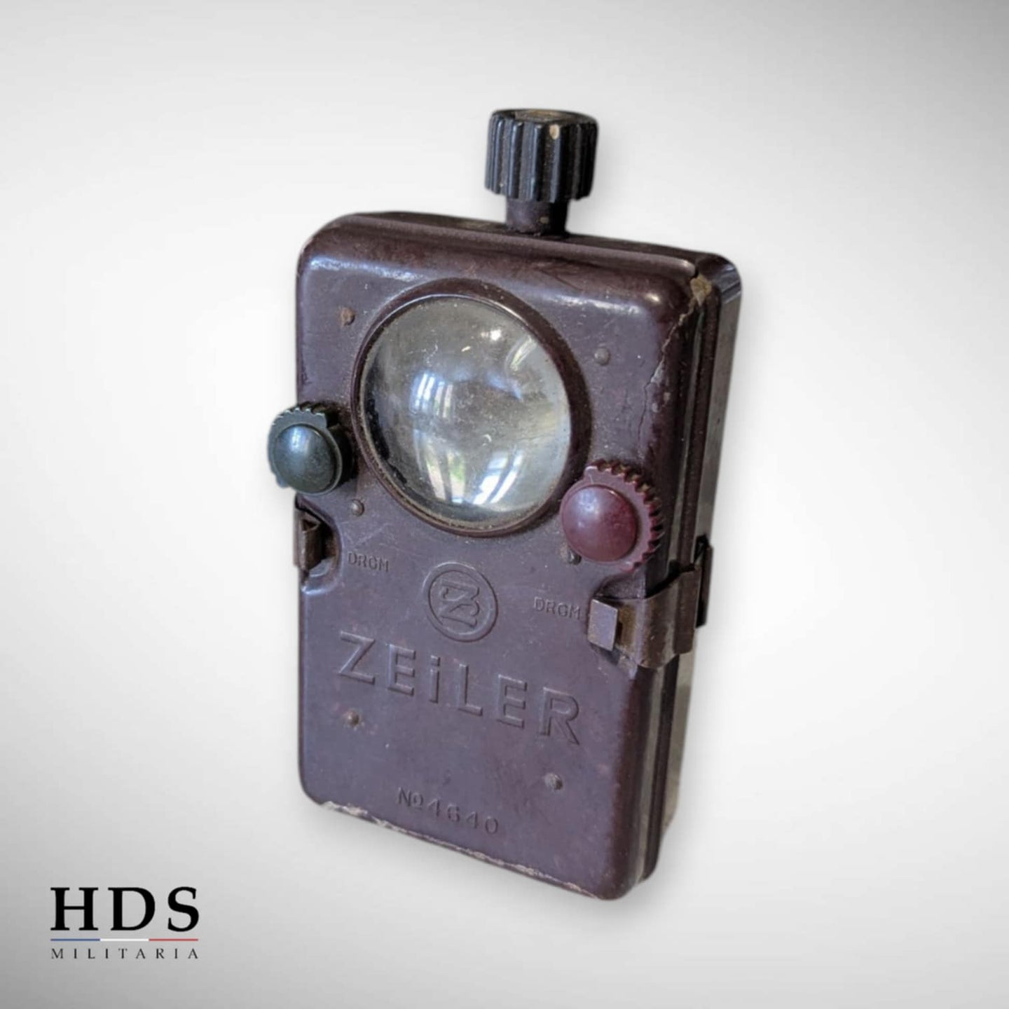 Lampe de poche en bakélite allemand ww2 Zeiler