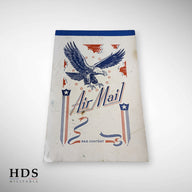 Carnet papier à lettre Air-Mail US ww2