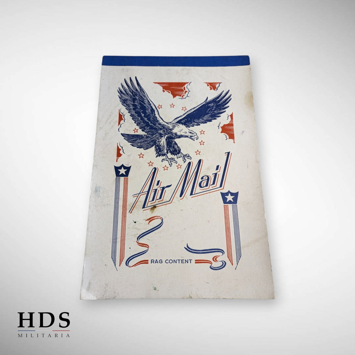 Carnet papier à lettre Air-Mail US ww2