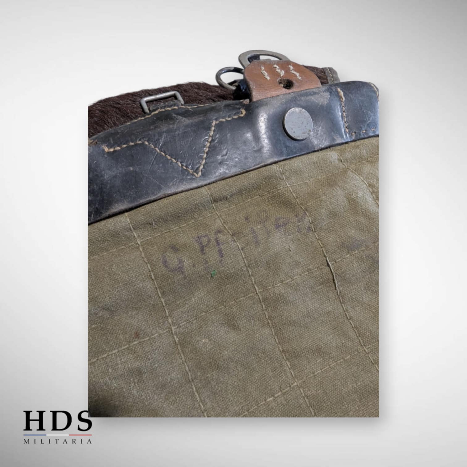 Sac à dos allemand ww2 poil de vache tornister m31
