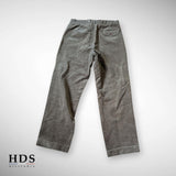 Pantalon velours côtelé brun type FFI ww2
