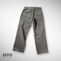 Pantalon velours côtelé brun type FFI ww2