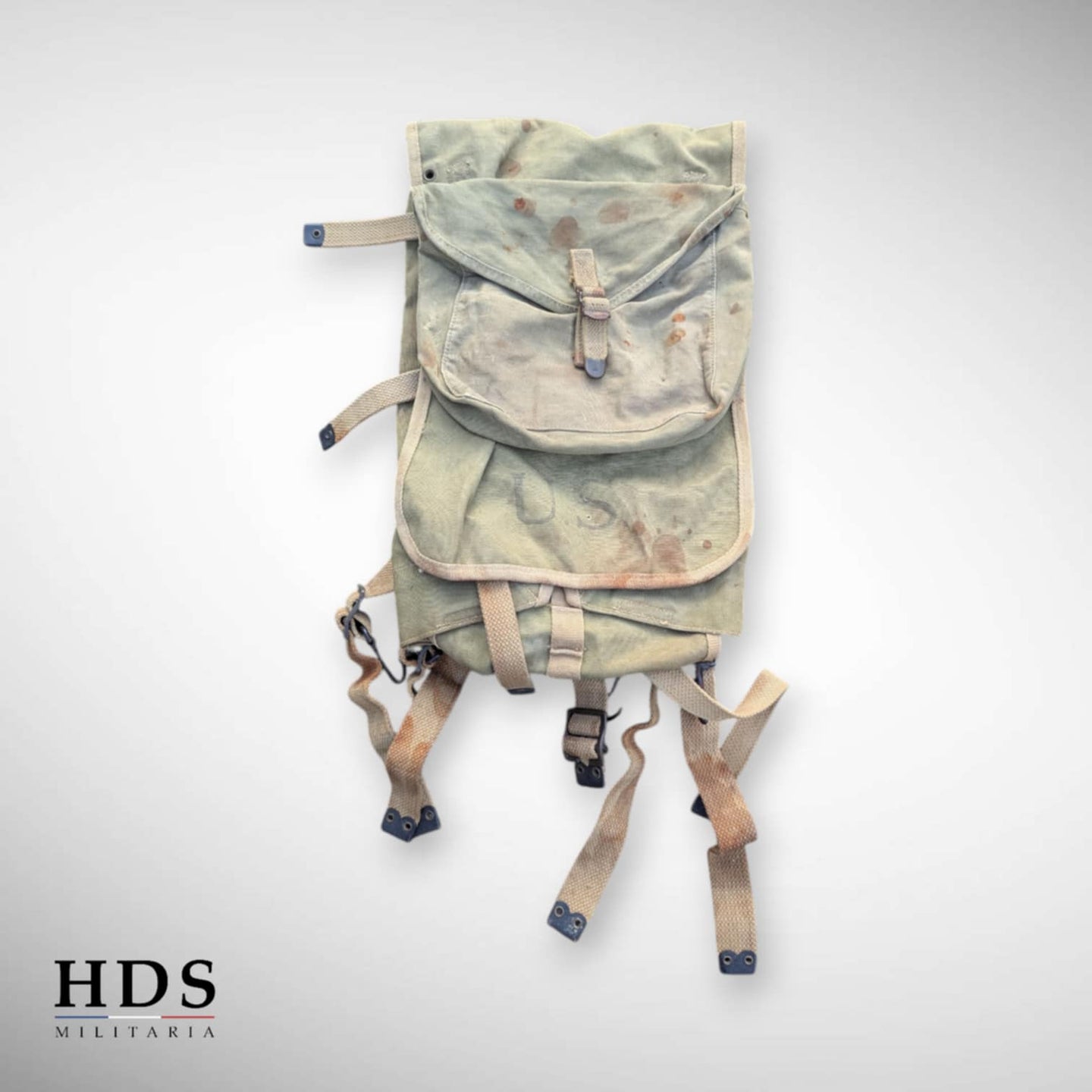 Sac à dos  havresack US ww2 British Made 1944 Vosges