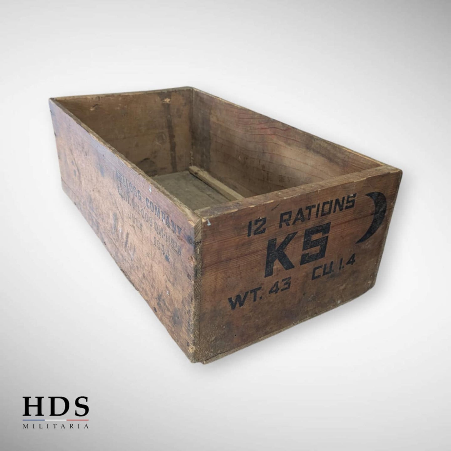 Caisse ration KS US ww2 Kellogg