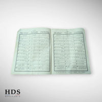 Dictionnaire Français Anglais Allemand du soldat en campagne ww1