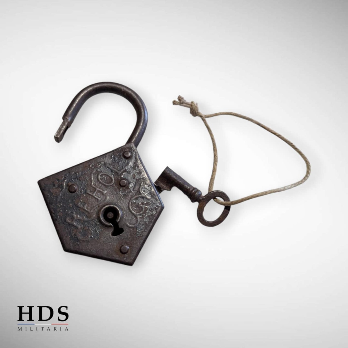 French padlocks from the early 20th century WW1
