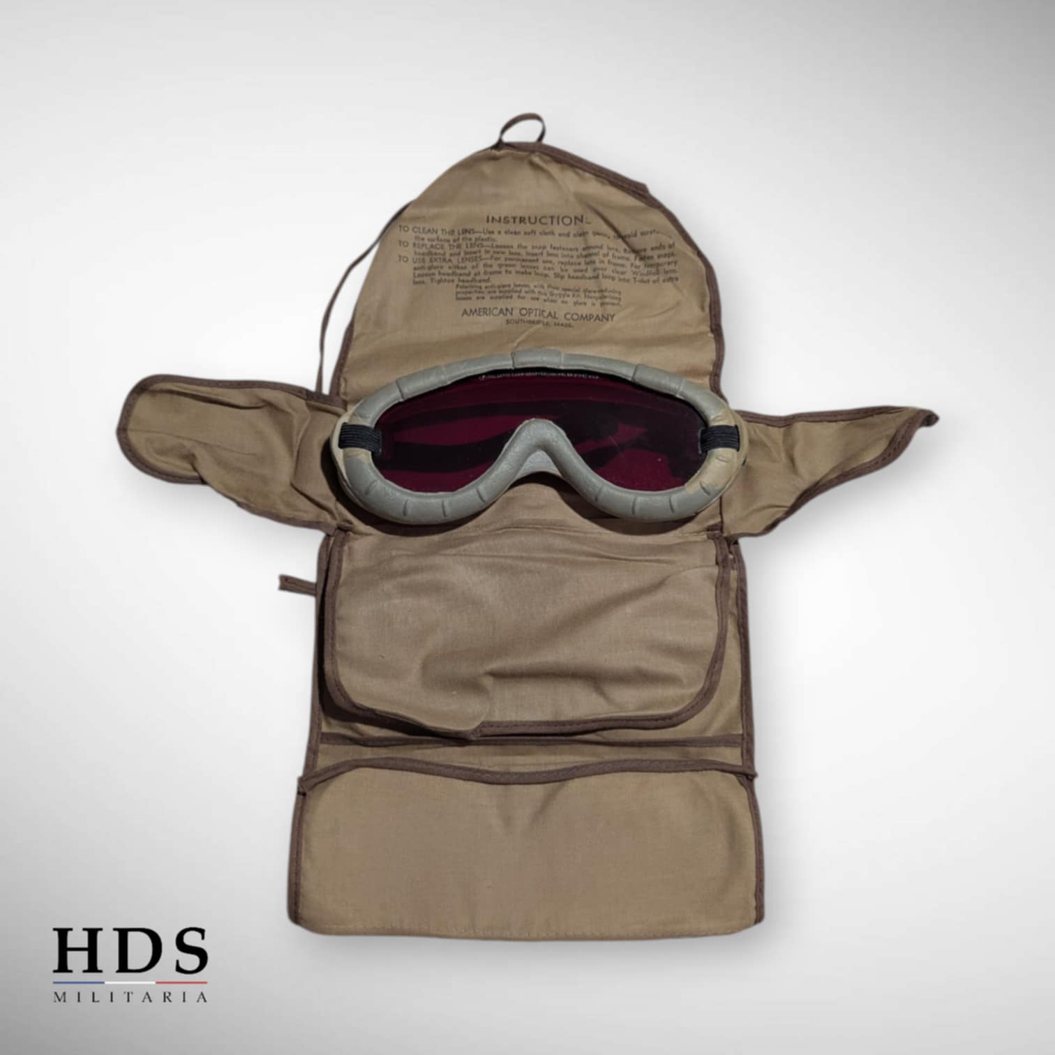 Lunettes tankiste US ww2 polaroid No 1021