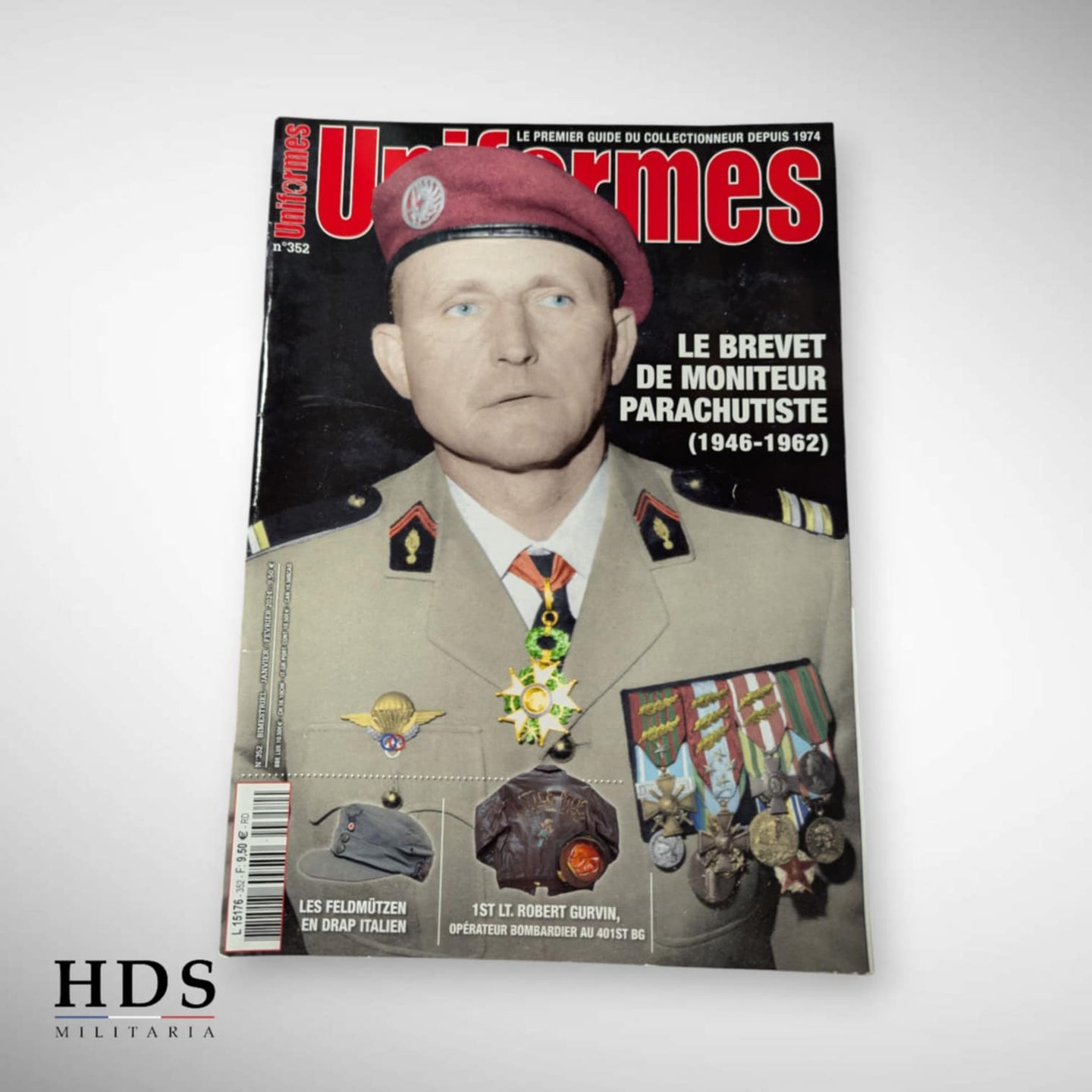 Uniformes #352 Le brevet de moniteur para 46-62