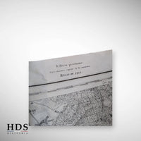Carte Secteur Verdun ww1