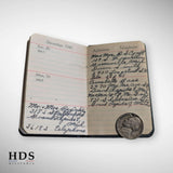 Agenda US ww2 1945 + Monnaie pendentif