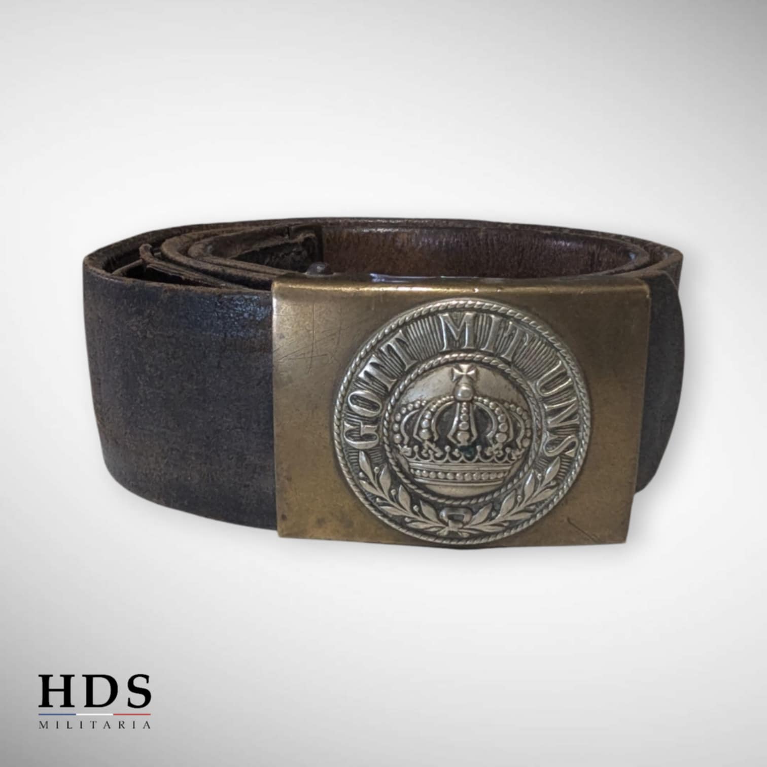 Ceinturon Allemand ww1 Boucle Prussienne