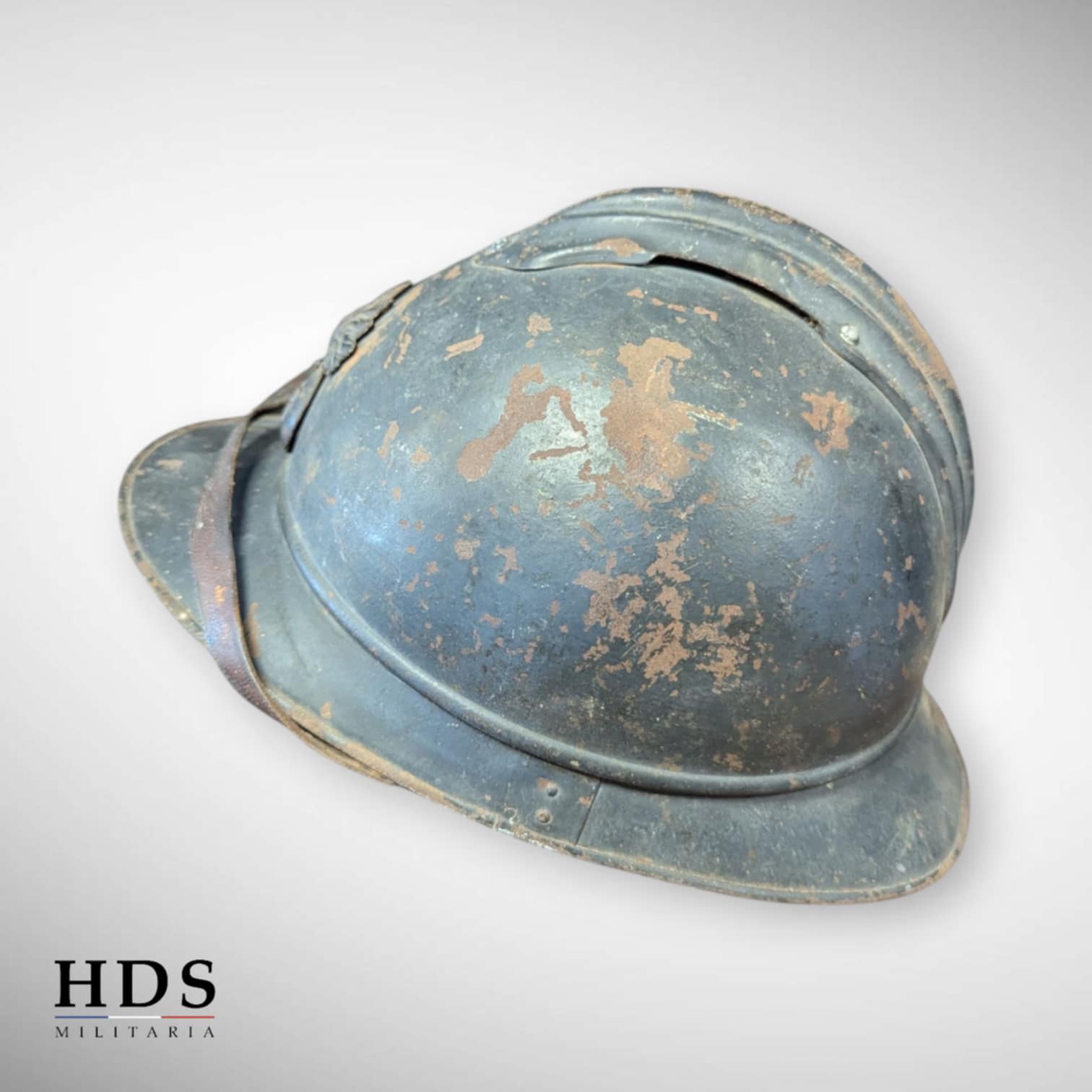 Casque Adrian m15 Infanterie ww1 nominatif