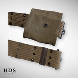 Ceinturon m36 US ww2 + porte chargeur USM1 1943 Vosges