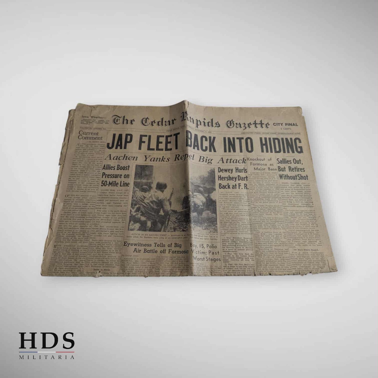 Journal US ww2 Jap Fleet Octobre 1944