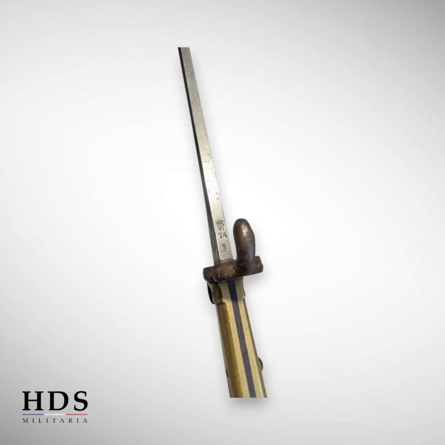 Baïonnette m1871 impactée 129 IR ww1