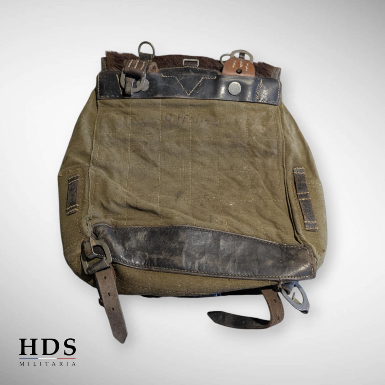Sac à dos allemand ww2 poil de vache tornister m31