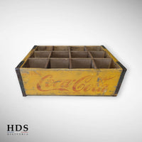 Caisse Coca Cola en bois