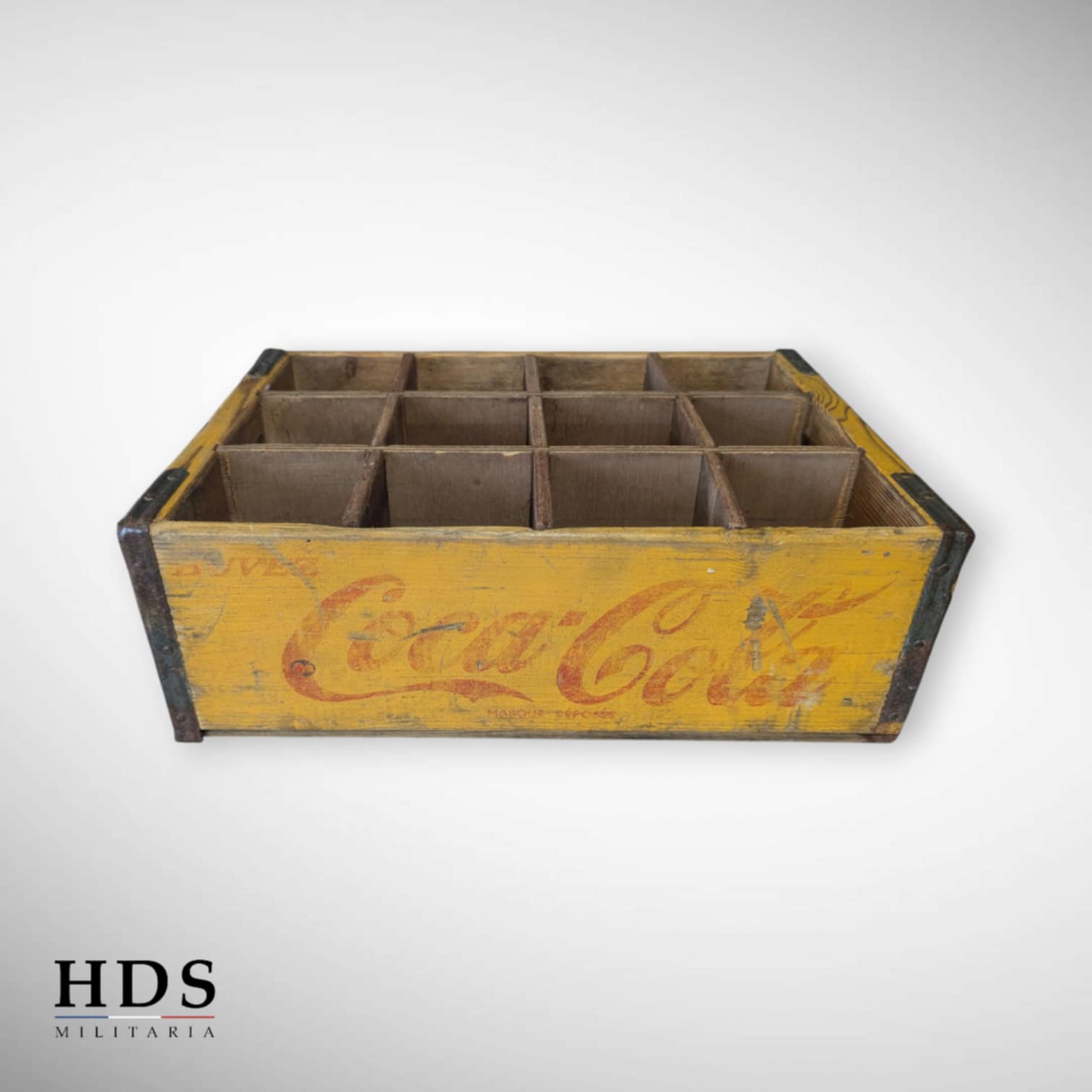 Caisse Coca Cola en bois