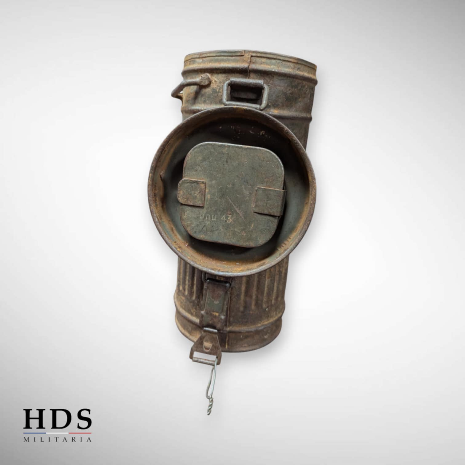 Boîtier masque à gaz allemand ww2