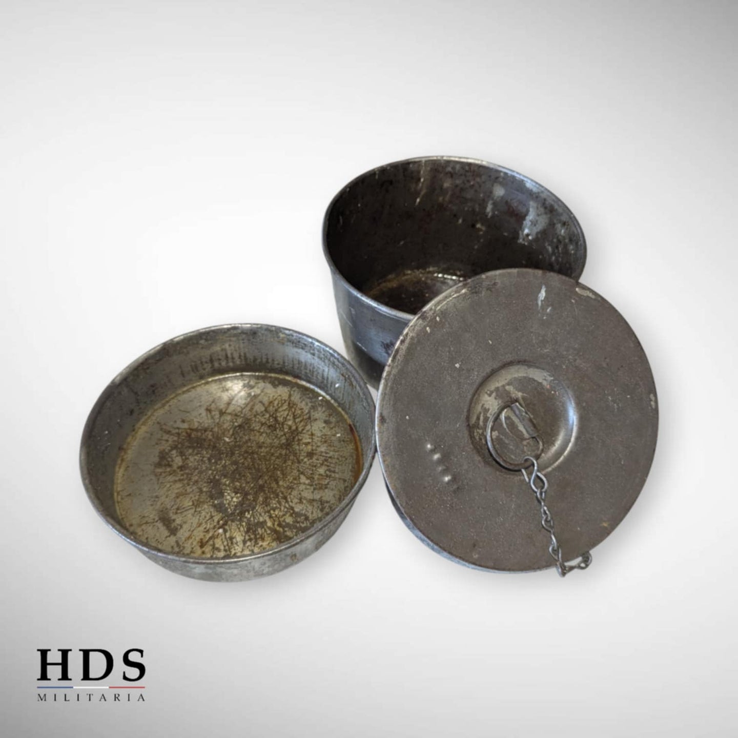 Gamelle Française ww1 m1856 avec son plat intérieur