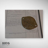 Plaque d'identité ww2 62 RAC
