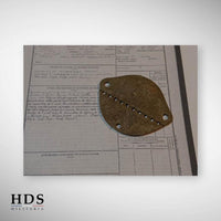 Plaque d'identité ww2 62 RAC