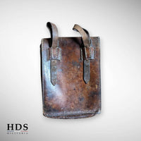 German WW2 15th Panzer Division Map Holder